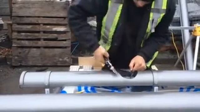 Lindab Rainline Gutters Installation