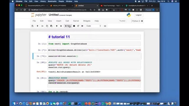 NEO4J|NEO4J TUTORIAL|NEO4J PYTHON|NEO4J CYPHER|NEO4J PYTHON DRIVER|NEO4J DELETE NODE|PART:11 смотреть онлайн