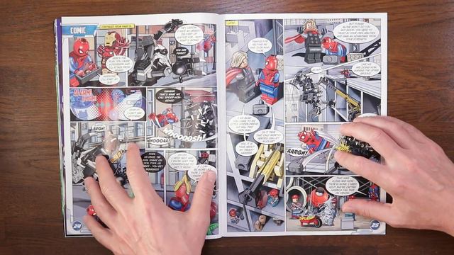 OFFICIAL LEGO MARVEL AVENGERS MAGAZINE ISSUE #1 AND FOIL PACK REVIEW - A SPECTACULAR FIRST EDITION смотреть онлайн