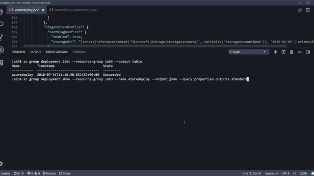 Azure ARM Lab 3: References смотреть онлайн