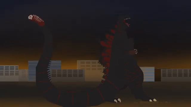 shin godzilla test (stick nodes pro) animation смотреть онлайн
