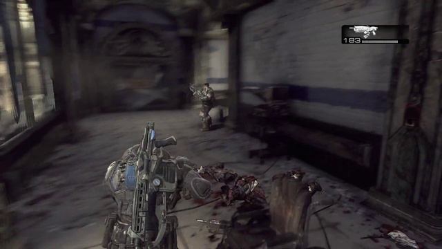 Прохождение в кооперативе Gears of War 2 на русском часть 1 1080P смотреть онлайн