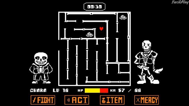 Undertale: Help From The Void Phase 1 No Heal (so ez) смотреть онлайн