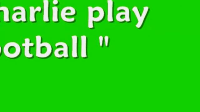Oscar's World Episode 1  Charlie And Oscar Play Football