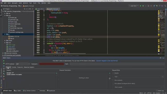 PhpStorm入門 第３章 レッスン18 REST Client смотреть онлайн