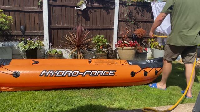 bestway Hydro Force x2 - inflatable kayak clean смотреть онлайн