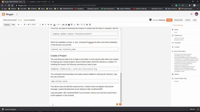 How to Installation Laravel | New version смотреть онлайн