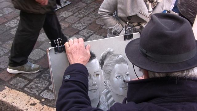 Place du Tertre - Montmartre - Kerst in Parijs смотреть онлайн