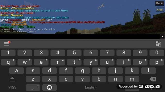 [MODS FOR MINECRAFT]Мод на Эндер Пёрл и на FireWorks!!! [VERSION 0.15.x] смотреть онлайн