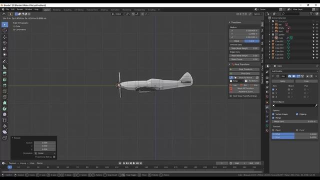 56. Blender Low Poly. Spitfire (Part4) смотреть онлайн