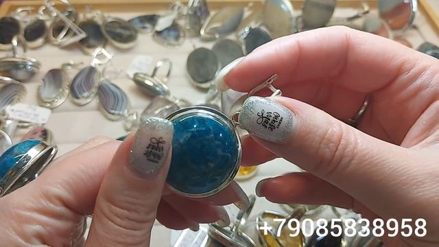 Серебро925 💎Природные вставки 💥 смотреть онлайн