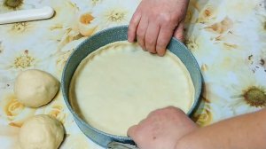 Трехслойный Татарский Пирог. Очень вкусный Пирог с тремя начинками. Татарская кухня.