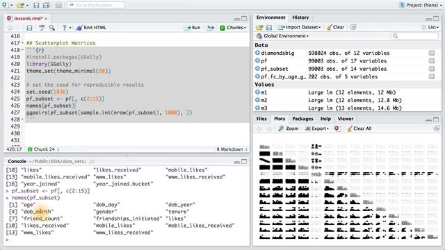 Scatterplot Matrices - Data Analysis with R смотреть онлайн