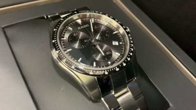 Часы наручные мужские Rado HyperChrome Chronograph 312.0259.3.015 (alt. ref. R32259153) смотреть онлайн