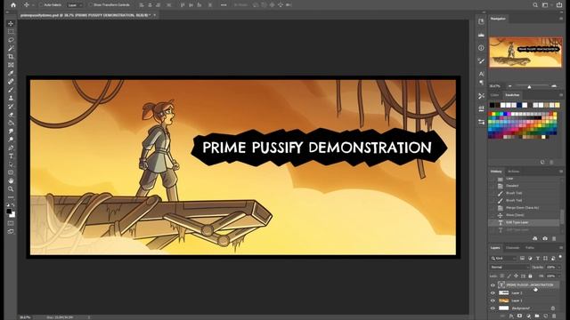 Photoshop Prime Pussify Script Demo смотреть онлайн