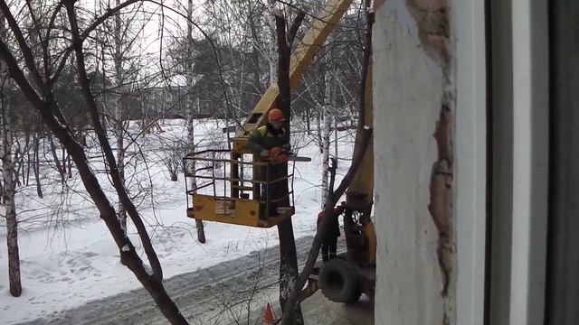 Вид из окна дома 124 по ул. Коммунистическая г. Кемерово смотреть онлайн