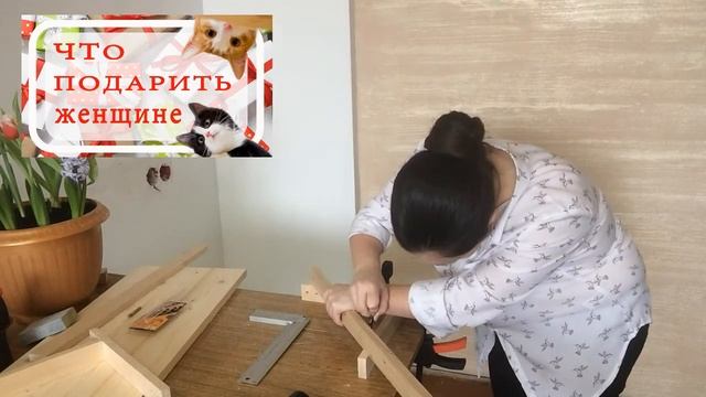 ОТКРЫТЫЕ ПОЛКИ своими руками/ Самый простой КРОНШТЕЙН ДЛЯ ПОЛКИ / Столярка по-женски смотреть онлайн