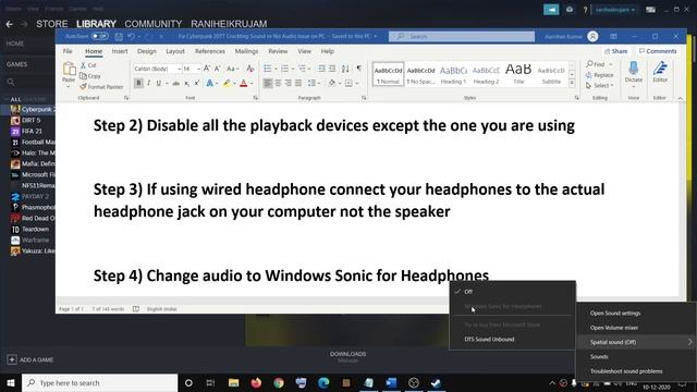 Fix Cyberpunk 2077 Crackling Sound or No Audio Issue on PC смотреть онлайн