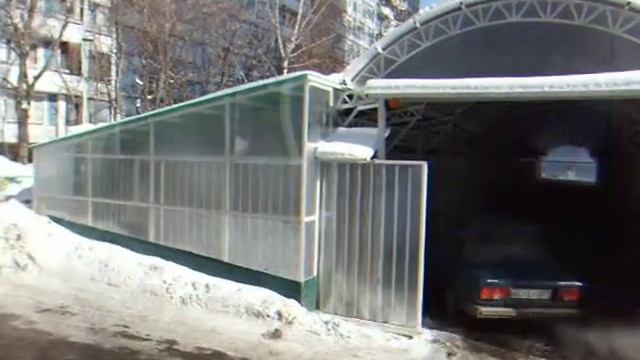 Навесы для автомобилей в Москве 1 смотреть онлайн