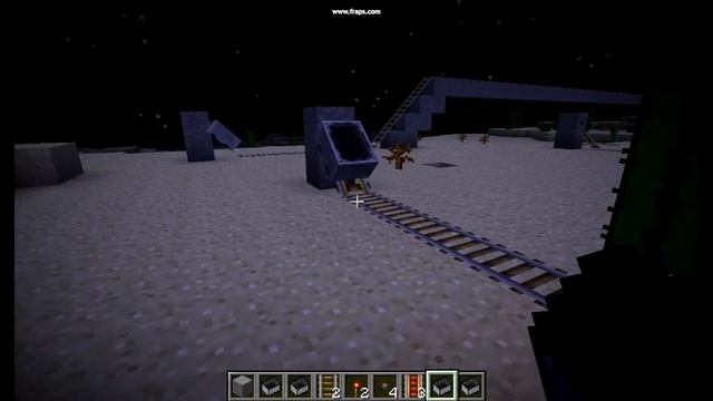 строим железную дорогу в minecraft по нашему смотреть онлайн