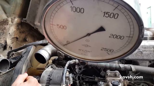 Проверка давления ТНВД Bosch CP2 на Renault Premium 370 11.1d dCi11 смотреть онлайн