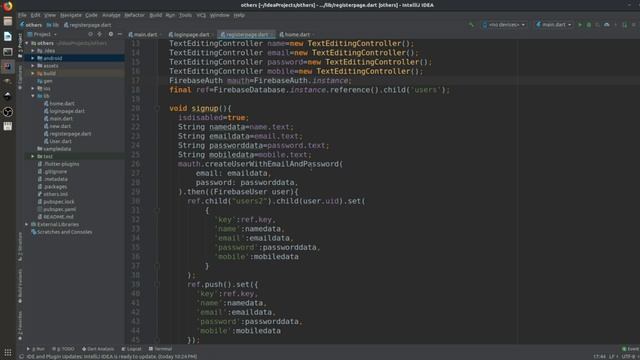 #Flutter ArtGram, The Instagram Clone Part 4 |Firebase Integration смотреть онлайн