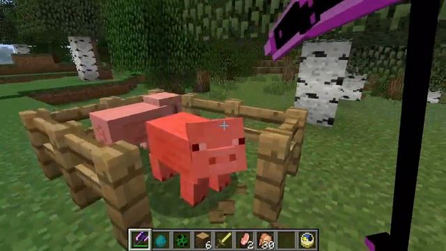 Minecraft TRANSFORMING WEAPON Mod ! Huge 3D Axe ! смотреть онлайн