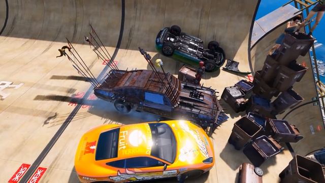 SPIDERMAN Water Ragdolls | GTA 5 Jumps/Fails #97 (Euphoria Physics | Funny Moments | Ragdoll) смотреть онлайн