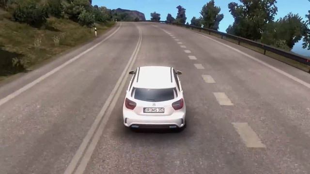 Mercedes-Benz A45 V1R40 - Euro Truck Simulator 2 v1.38 [ETS2] смотреть онлайн