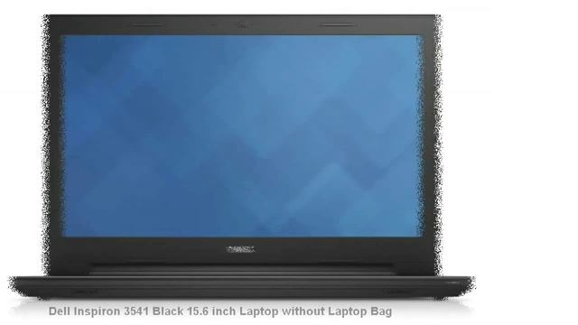 Dell Inspiron 3541 Black 15 6 inch Laptop without Laptop Bag смотреть онлайн