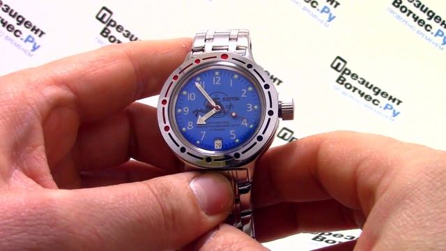 Часы Восток Амфибия 420379 - Видео обзор от PresidentWatches.Ru смотреть онлайн