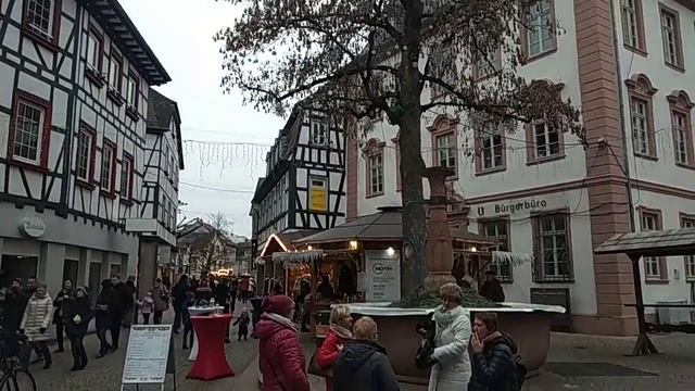 КАК НЕМЦЫ ПРАЗДНУЮТ РОЖДЕСТВО, БЕНСХАЙМ, ГЕРМАНИЯ, РОЖДЕСТВЕНСКАЯ ЯРМАРКА смотреть онлайн