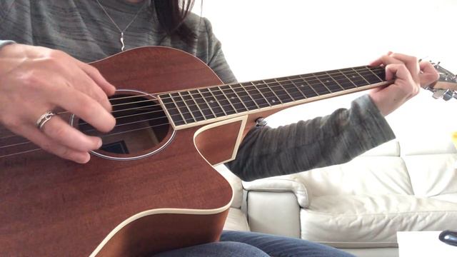 Dance with my father / Luther Vandross , beginner guitar. Picked. смотреть онлайн
