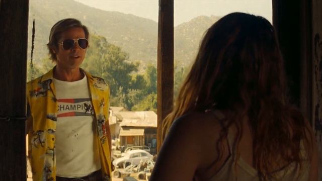 Once Upon A Time In Hollywood Cliff Booth At Spawn Ranch Scene смотреть онлайн