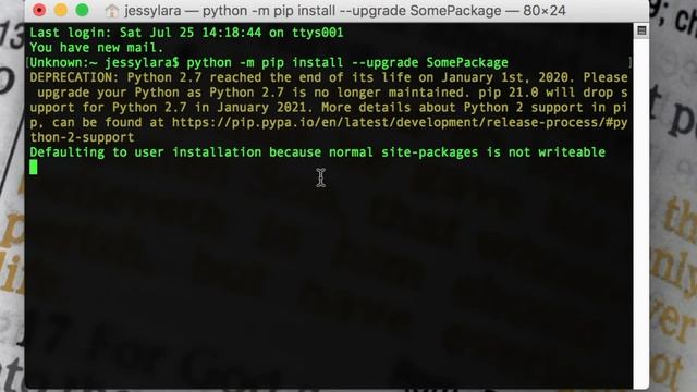 How to Upgrade Pip Packages on Mac смотреть онлайн
