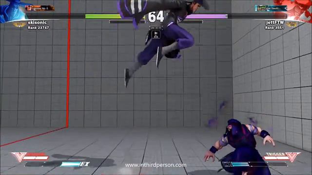 Street Fighter V F.A.N.G (Skisonic) vs Rashid (jettFTW) смотреть онлайн