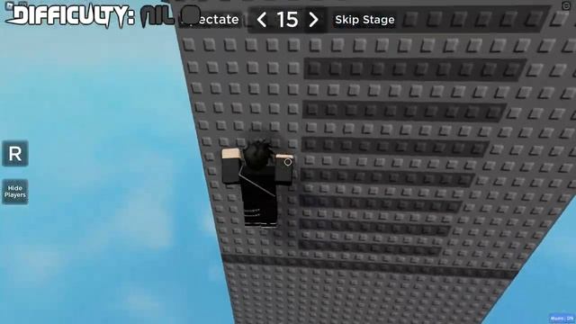 Zed's Wallhop Per Difficulty Chart Obby [All Stages 1-19] (ROBLOX Obby)