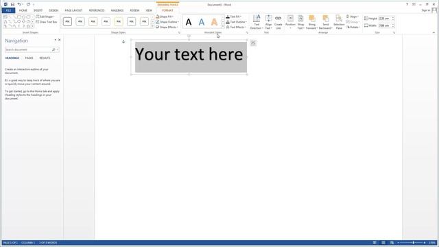 How to create half circle (U) shape text | Word 2013 смотреть онлайн
