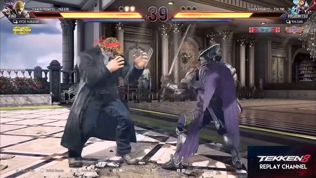 #1 YOSHIMITSU vs #1 KING - TEKKEN 8 - EYEMUSICIAN VS HAKAIOH смотреть онлайн