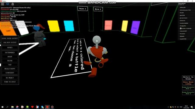 Играем в роблокс в режим [WIP] Undertale RP смотреть онлайн
