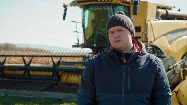 Пример ролика о комбайне NewHolland смотреть онлайн
