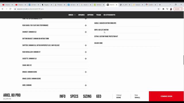 Saracen 2021 Ariel Bike Range смотреть онлайн