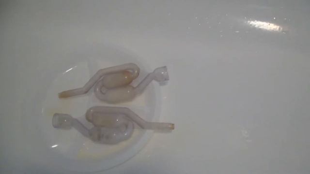 Как отмыть двухкамерный гидрозатвор внутри? смотреть онлайн