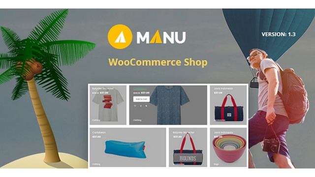 Manu - Travel Store WooCommerce WordPress Theme | Themeforest Website Templates and Themes смотреть онлайн