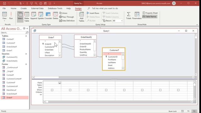 Order Entry System with Invoice Report Template for Microsoft Access. Print Receipts, Bills, More. смотреть онлайн