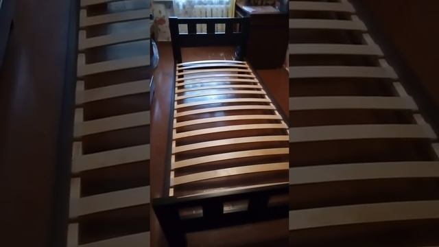 Кровать Вероника -2 , Браво мебель. массив сосны. Матрас Аскона Терапия нью Кардио. Обзор. смотреть онлайн