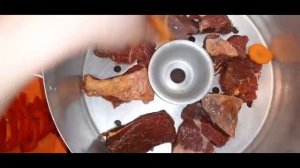 Мясо? в мантоварке с овощами ???