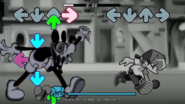 FNF Run Crazzy Mickey V.S Run Bf How To Win!?? смотреть онлайн