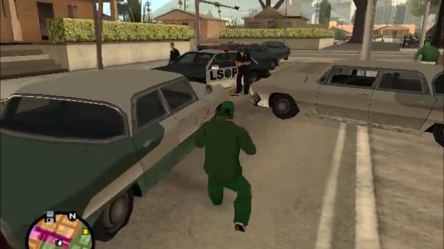 GTA San Andreas - Gang territories in whole map with big gang смотреть онлайн
