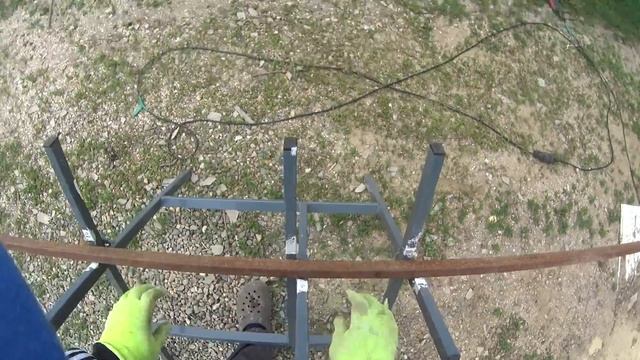 Сварочные работы. // Опрыскиваем виноград. // смотреть онлайн